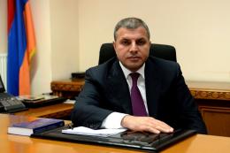 Congratulatory address by the RA Minister of Nature Protection Aramayis Grigoryan on the occasion of International Women's Day